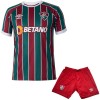 Original Trikotsatz Fluminense FC Heimtrikot 2023-24 Für Kinder